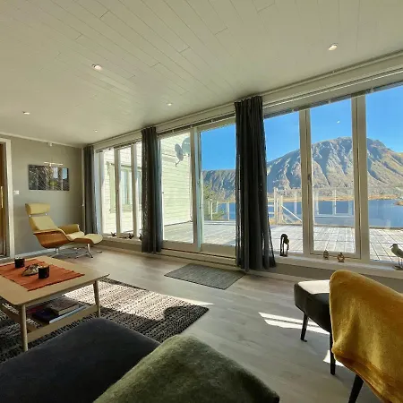 度假居 Wildlife Panorama Lofoten Bostad